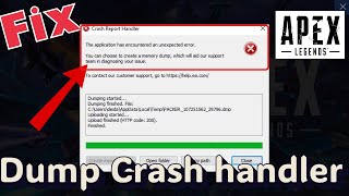 The application has encountered an unexpected error Apex Legends Fix [upl. by Inaliak]