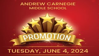 Andrew Carnegie 2024 Promotion [upl. by Yremogtnom]