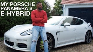 My Porsche Panamera S EHybrid WITH CUSTOM EXHAUST [upl. by Lerrej956]