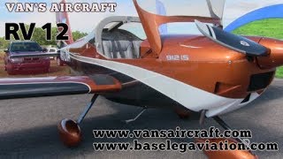 RV 12 Van’s Aircraft RV12 light sport and experimental light sport aircraft Base Leg Aviation [upl. by Palumbo]