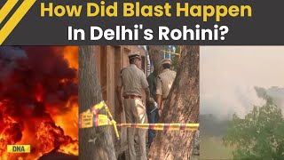 Delhi Blast News How Did The Blast Happen In Delhis Rohini  CRPF School  Bomb Blast [upl. by Revart]