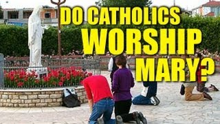 Do Catholics Worship Mary [upl. by Rediah99]