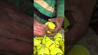 One minute amazing tennis ball process 😍 [upl. by Mcgregor]