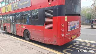 Metroline Bus journey on route 245 from Blackbird hill  Cricklewood bus garage VWH 2303 LK17DG0 [upl. by Siddra952]