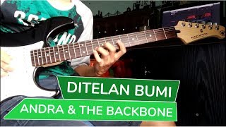 Andra And The Backbone  Ditelan Bumi  Gitar Cover [upl. by Frederica]