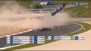 Худшие катастрофы всех времен  F1 Indycar F3000 [upl. by Ot]