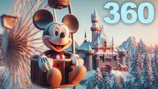 Mickey 360  The 100 Years Disney Wheel Roller Coaster [upl. by Anelaj]