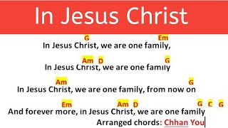 English christian song In Jesus Christ Guitar chord cover by Chhan You [upl. by Aehr]