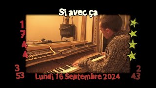 composition pour piano  1744  Si avec ça [upl. by Tatianna]