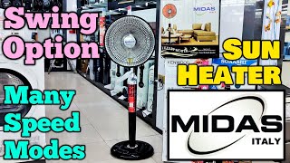 Midas Sun Heater E3  One Of The Best Sun Heater With Swing amp Timer Option [upl. by Akeenahs695]