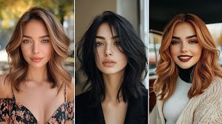 Asymmetrical Bob Cuts amp Styles for 2024 Shoulder Length Hairstyles Wavy Bob Haircut Ideas [upl. by Aneeuqal]