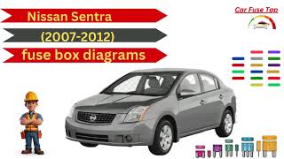 Nissan Sentra Fuse Block Locations Model Years 2007 2012 [upl. by Abigail]