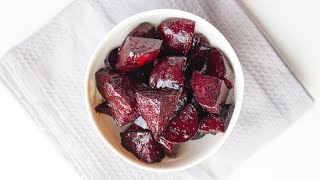 Balsamic Roasted Beets Recipe [upl. by Jd14]