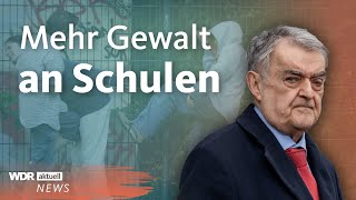 Innenminister Herbert Reul im Interview Mehr Gewalt an Schulen  WDR Aktuelle Stunde [upl. by Premer]