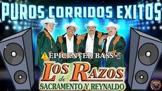 Puros Corridos Exitos de Los Razos MEGA Mix EPICENTER ⚠️LOUD BASS🔊 [upl. by Ttevi335]