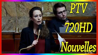 Clémence Guetté élue vice présidente de lAssemblée famille études… [upl. by Enihpled]