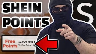 How to get FREE POINTS on Shein  10000 Free Shein Points Code 2024 METHOD [upl. by Anair]