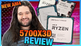 New AMD Ryzen 7 5700X3D CPU Review amp Benchmarks vs 5800X3D amp More [upl. by Seften]