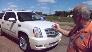 2012 Cadillac Escalade ESV Platinum Video Test Drive [upl. by Aihselef]