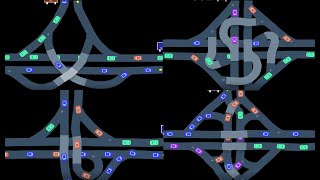 3 and 4 way interchanges in FREEWAYS [upl. by Goober189]