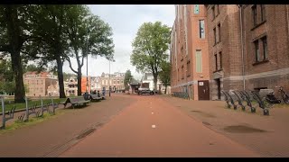 Cycling from Haarlem to Zandvoort and back through the sand dunes [upl. by Dirraj]