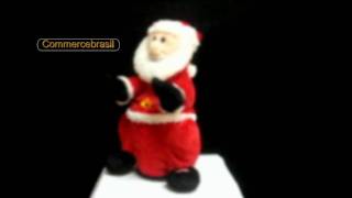 Papai Noel Pelúcia Bye bye Dança e Canta [upl. by Frederica]