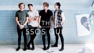 5sos Song Quiz HARD [upl. by Aurilia]