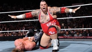 Brodus Clay vs Curt Hawkins  Raw March 26 2012 [upl. by Ardnu]