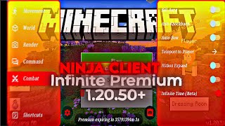 TOOLBOX FOR MINECRAFT 12051 Infinite Premium Time 2023 Minecraft Mod Menu  Ninja Client  No Ads [upl. by Llevart375]