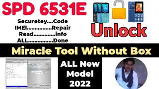 SPD 6531E Flash Tool Without BoxMiracle Tool SPD UnlockSPD imei Repair Format Reset Code [upl. by Akialam]