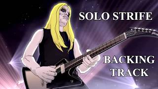 Metalocalypse Solo Strife Backing Track [upl. by Hasty]