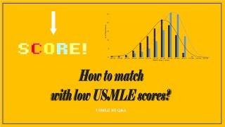 How to match with low USMLE scores USMLE 101 QampA [upl. by Luciana]