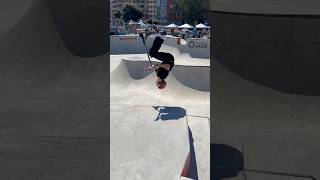 World Skate Rome 2024 Qualifier 🤯🛴Charley Dyson shorts shortvideo viralvideo scooter italy [upl. by Yelyah]