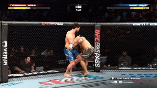 I threw everything into this head kick UFC 5 [upl. by Remle]