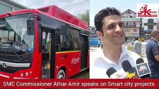 100 ebuses will run on roads from next Month in Srinagar as a part of Smart City ProjectSMC Com [upl. by Arremat]