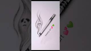 Smoking cigarettes drawing shorts short shortsvideo [upl. by Morehouse]