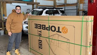 TOPBEE TB02 Amazon Rooftop Tent  Quick UnboxFirst Impressions [upl. by Cerelly]