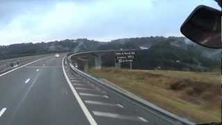 easy job in France AUVERGNE LIMOUSIN A89motorway [upl. by Ahsenik317]