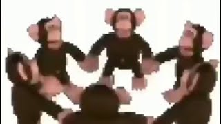 Monkey Spinning Circle But With Monkeys Spinning Monkeys [upl. by Anaeco]