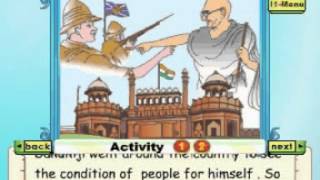 Learn EVS  Class 5  GANDHIJI LEADS THE NATION [upl. by Adin]