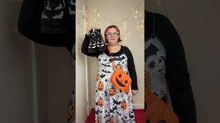 plus size spooky outfit idea 🎃 shorts plussize outfit [upl. by Aneetsirhc]