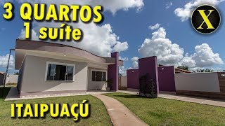 VENDIDA Belíssima casa em Maricá  Itaipuaçú  PLANTA com 3 quartos  Vídeo 298 [upl. by Dyraj]