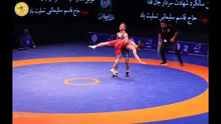 The top 10 techniques of the GrecoRoman wrestling competitions of Iranian youth [upl. by Krystyna]