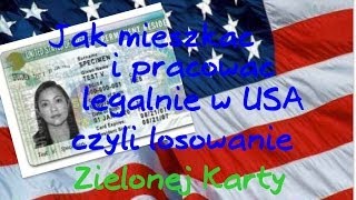 Zycie w USA Co zrobic zeby legalnie pracowac i mieszkac [upl. by Zulaledairam]