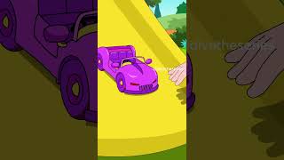 ten little cars shorts animation 10littlenumbers [upl. by Talbot648]