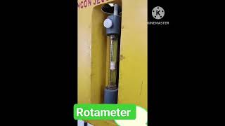 Rotameter in action at Water Treatment plant  JJM PROJECT [upl. by Amsa3]