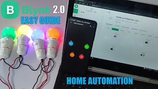 Home Automation using ESP8266 amp Blynk 20 with RealTime Feedback II STEP BY STEP GUIDE [upl. by Airotciv]