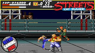 Final Showdown with Mr X  Streets of Rage Part 3  Retro Gaming Zone [upl. by Burnsed800]