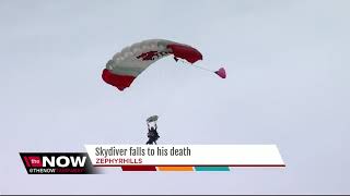 Skydiver falls to his death [upl. by Shultz146]