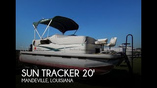 SOLD Used 2010 Sun Tracker Party Barge 20 Classic in Mandeville Louisiana [upl. by Mccready]